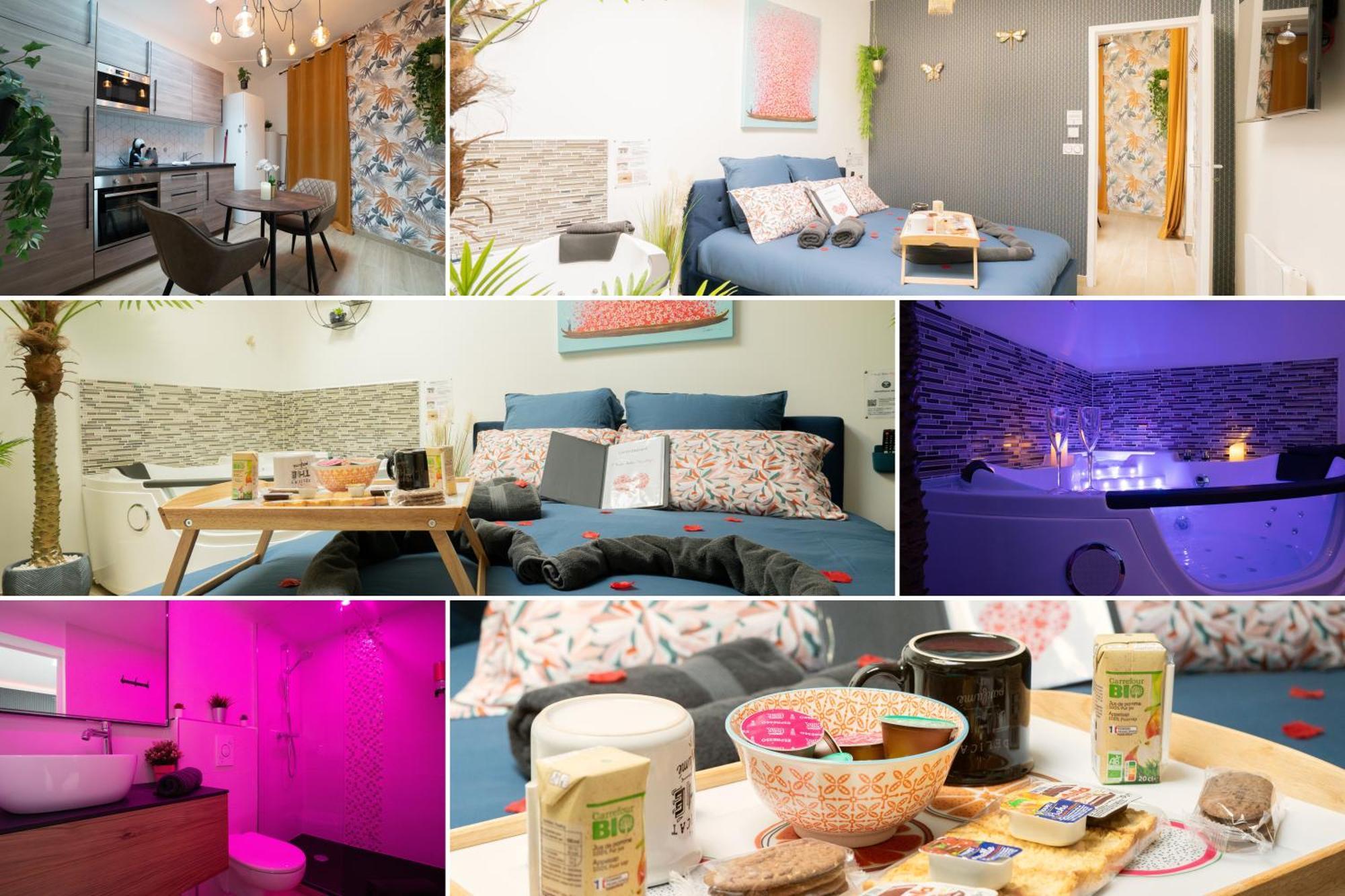 L'Escale Balneo'Romantique - Loveroom - Jacuzzi & Petit Dejeuner Villiers-sur-Marne Ngoại thất bức ảnh